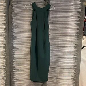Bardot Dark Green Midi Dress